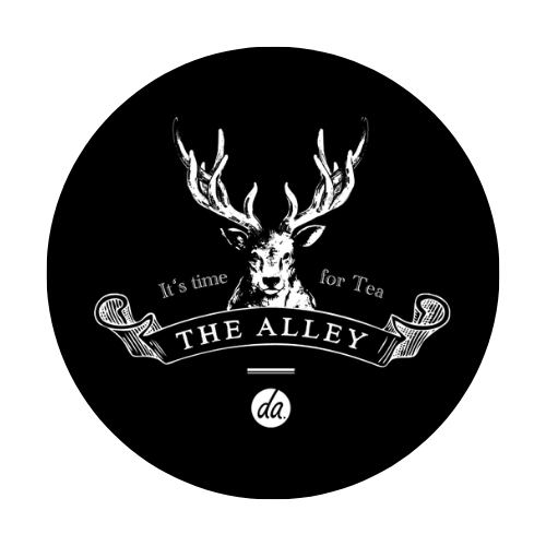 The Alley Logo, Deer Head on top and bellow The Alley name